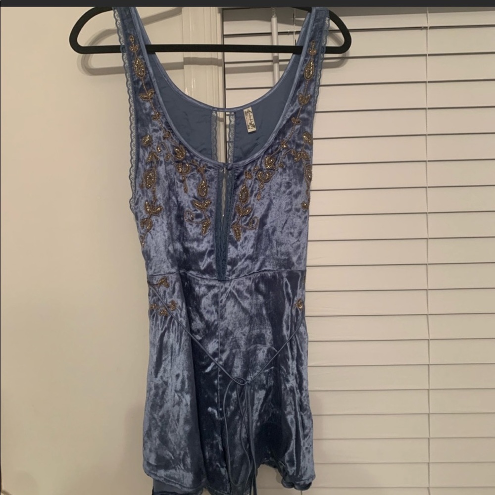 Velvet romper